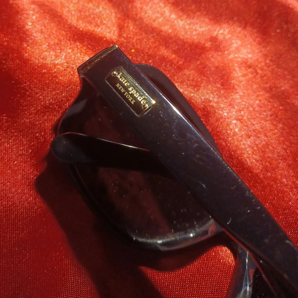 Rare Authentic Kate Spade akira Sunglasses frames glasses & wink wink hard Case - Picture 11 of 14